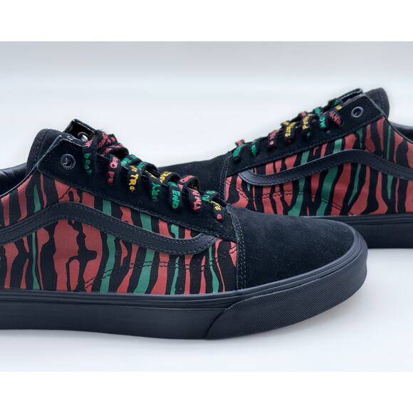 Vans x ATCQ A Tribe Called Quest Old Skool Sneakers Black Base Men’s 13 main image 10
